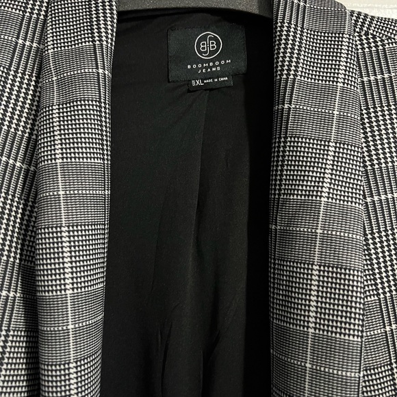 Boom Boom Jeans plaid blazer - Picture 2 of 4